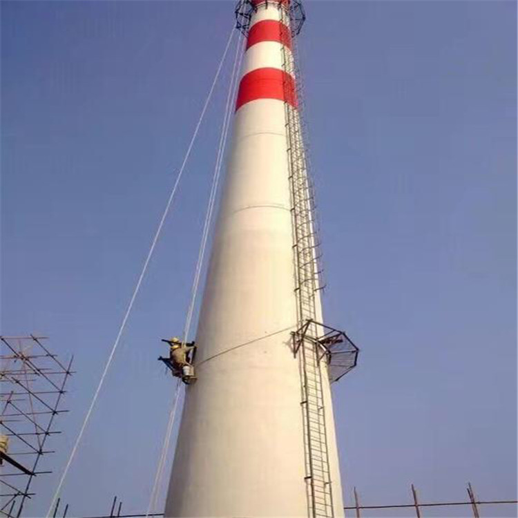 煙囪刷油漆公司 水泥煙囪美化 筑牢空中防線